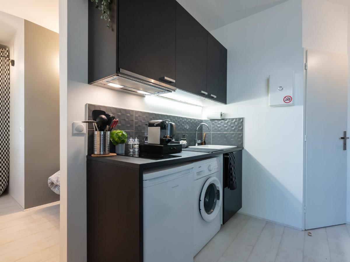 Apartamento Studio Cosy Proche Lyon Part Dieu Villeurbanne Exterior foto
